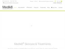Tablet Screenshot of medik8.us